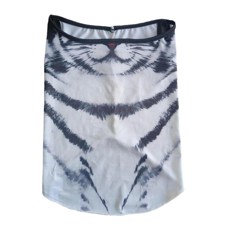 2024 Нова лятна защита на шията Велосипедна маска за лице Вградена слънцезащитна маска 3d Триизмерна животинска котка Велосипедна маска