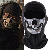 Lofytain COD:MW2 Fantomă Skull Balaclava Fantoma Simon Riley Face War Game Cosplay Mască Protecție Skull Pattern Balaclava Mask