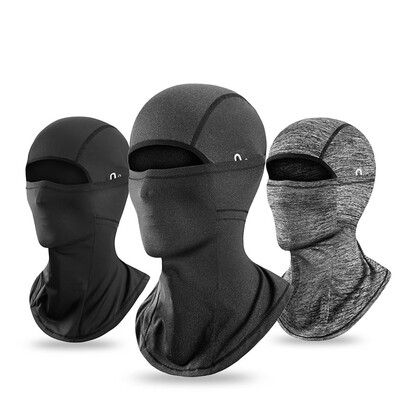 Black Ice Silk Cycling Mass for Men Hood Summer Facemask Cool Muff Scarf Bicycle Balaclava Αξεσουάρ