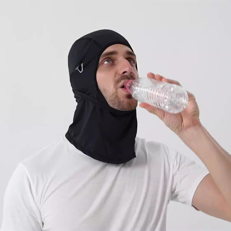 Black Ice Копринени колоездещи маски за мъже Качулка Лятна маска за лице Cool Muff Шал Велосипед Балаклава Аксесоари