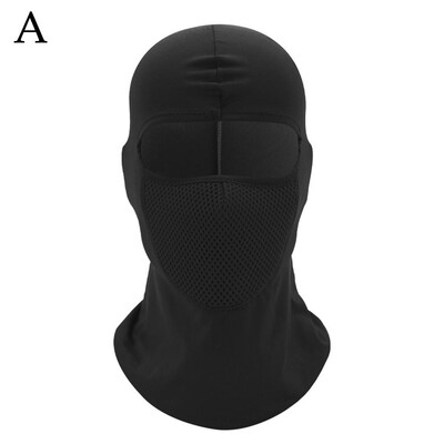Outdoor Cycling Balaclava teljes arcfedő gyorsan szárad, porálló, rugalmas, lélegző UV védelem, sí kerékpározás sport arcmaszk kalap