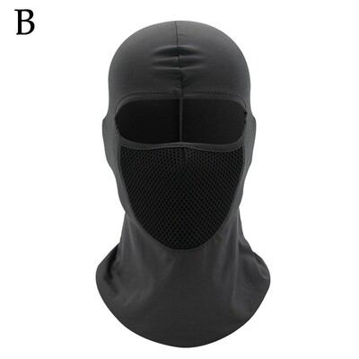 Outdoor Cycling Balaclava teljes arcfedő gyorsan szárad, porálló, rugalmas, lélegző UV védelem, sí kerékpározás sport arcmaszk kalap