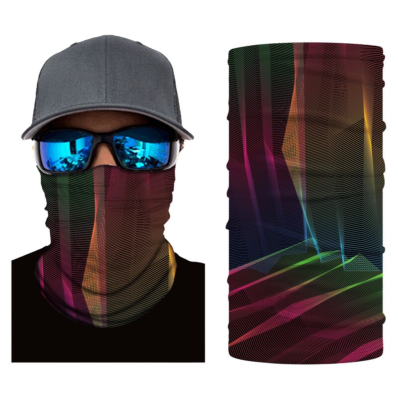Унисекс шал за катерене, туризъм, спортни шапки, бандана, мотоциклет, тюрбан, геометрия, магически шалове, колоездене на открито, лента за глава, маска