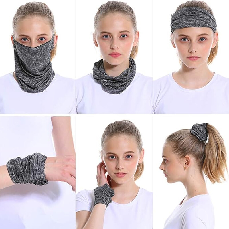 Дишаща маска Summer Bike Headwear Ice Silk UV Protective Mask Outdoor Sport Running Dust за мъже и жени