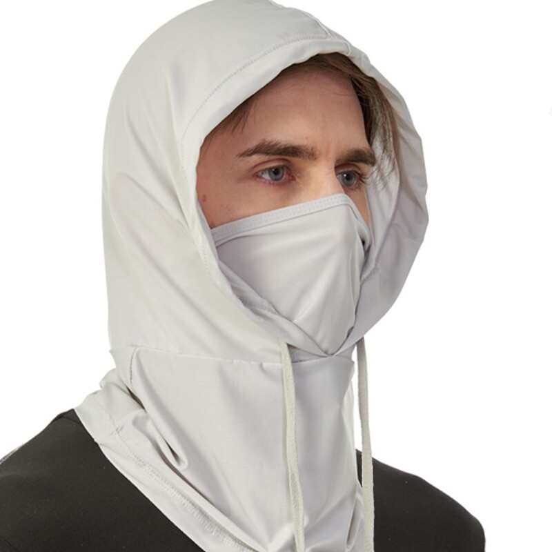 1 бр. Колоездене Балаклава Унисекс дишаща ледена коприна Мотоциклетна езда Спортна маска за лице Защита на врата Лятна слънцезащитна шапка