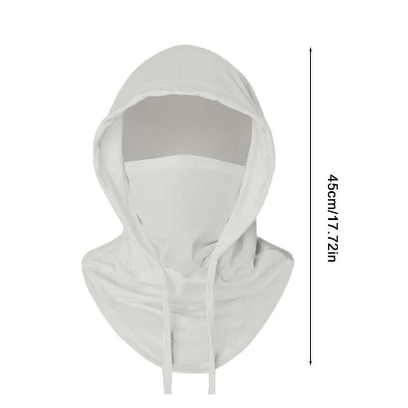 1 бр. Колоездене Балаклава Унисекс дишаща ледена коприна Мотоциклетна езда Спортна маска за лице Защита на врата Лятна слънцезащитна шапка