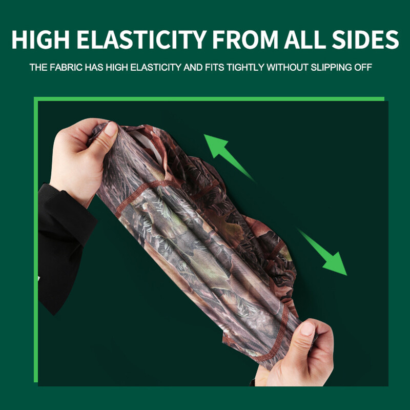 Колоездене на открито Ледена копринена камуфлажна маска Слънцезащитен балаклава Дишаща маска за цялото лице Мотоциклетен шал Шал за глава Аксесоар за велосипед