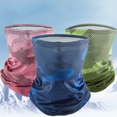 Печатна лятна дишаща хладна бандана Туризъм Лов Колоездене Бягане Шал Ски Каране Риболов Спорт Мъже Жени колоездене маска