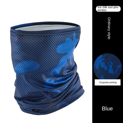 Печатна лятна дишаща хладна бандана Туризъм Лов Колоездене Бягане Шал Ски Каране Риболов Спорт Мъже Жени колоездене маска