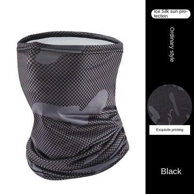 Печатна лятна дишаща хладна бандана Туризъм Лов Колоездене Бягане Шал Ски Каране Риболов Спорт Мъже Жени колоездене маска