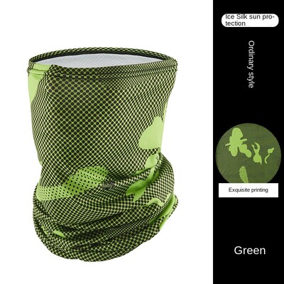 Печатна лятна дишаща хладна бандана Туризъм Лов Колоездене Бягане Шал Ски Каране Риболов Спорт Мъже Жени колоездене маска