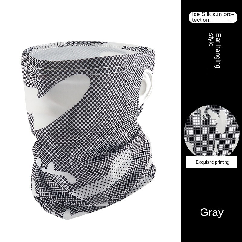 Печатна лятна дишаща хладна бандана Туризъм Лов Колоездене Бягане Шал Ски Каране Риболов Спорт Мъже Жени колоездене маска
