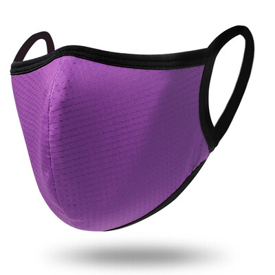 Лятна нова ледена копринена бързосъхнеща мрежеста двойна дишаща маска за прах и пепел за мъже и жени Four Seasons Колоездене на открито на открито Защита от вятър