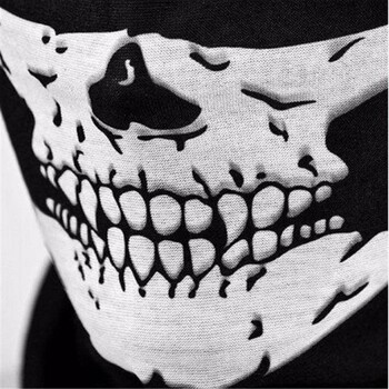 Skull Men Balaclava μάσκα σκι ποδηλασίας Καπέλα Snowboard Κάλυμμα προσώπου για μοτοσικλέτα Κούπα Μπαντάνα Κασκόλ Μπαντάνα που αναπνέει