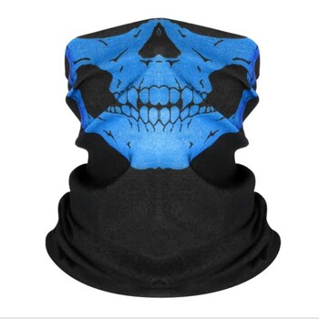 Skull Men Balaclava μάσκα σκι ποδηλασίας Καπέλα Snowboard Κάλυμμα προσώπου για μοτοσικλέτα Κούπα Μπαντάνα Κασκόλ Μπαντάνα που αναπνέει