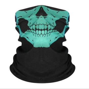 Skull Men Balaclava μάσκα σκι ποδηλασίας Καπέλα Snowboard Κάλυμμα προσώπου για μοτοσικλέτα Κούπα Μπαντάνα Κασκόλ Μπαντάνα που αναπνέει