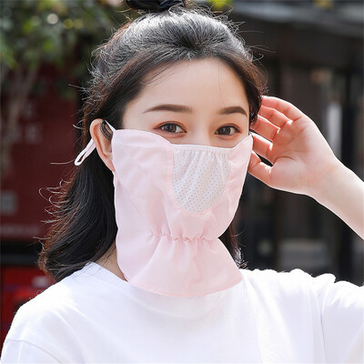 Устойчиви на ултравиолетови лъчи цветни анти-прахови дишащи слънцезащити Спортни развлечения Туристически шалове Къмпинг Туризъм Лятна маска