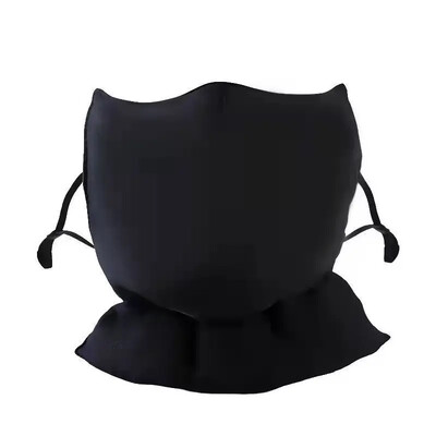 Зима Мъже Жени Защитна топла маска за лице Памучна удебелена студоустойчива Дишаща миеща се протектор за лице за колоездене