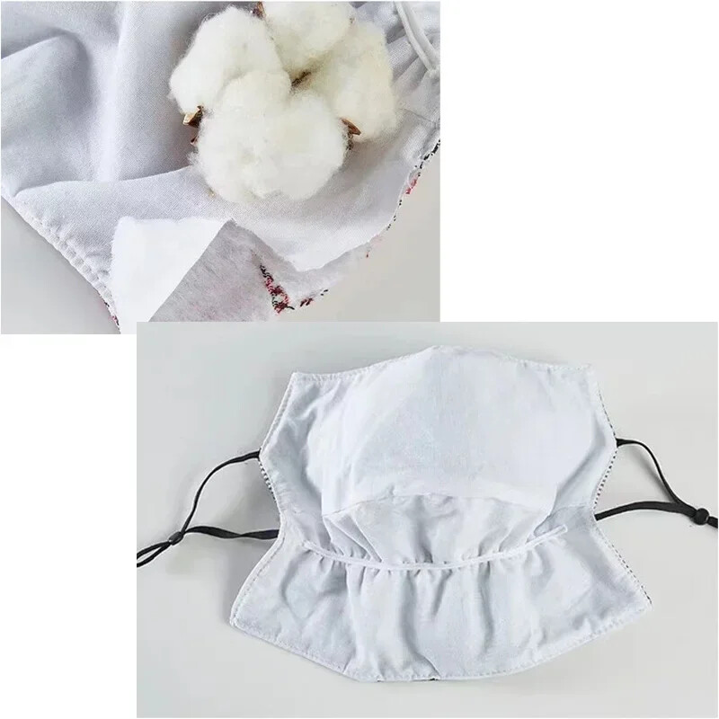 Зима Мъже Жени Защитна топла маска за лице Памучна удебелена студоустойчива Дишаща миеща се протектор за лице за колоездене