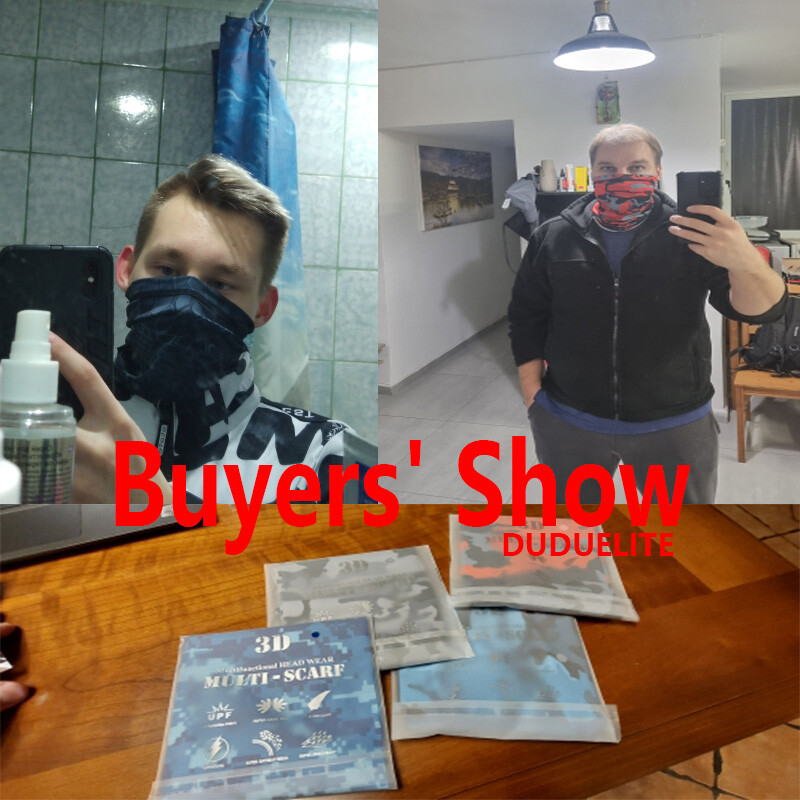 Спорт на открито Бандана Военен тръбен шал Риболов Колоездене Тактически туризъм Покривало за лице Врата Гети Половина маска Лента за глава Мъже Жени