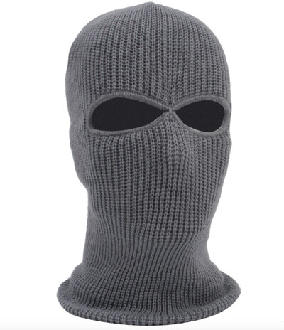 Полицейска маска с 3 дупки/Цвят на качулката Черен Police Swat Gign Raid Special Forces Airsoft Paintball Ski Snow Surf Bicycle Mask