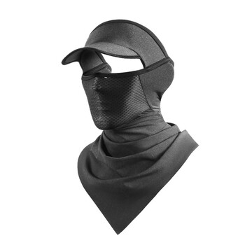 Cycling Cool Bicycle Balaclava Brim Masks for Men Summer Facemask Muff Triangle Scarf Accessories