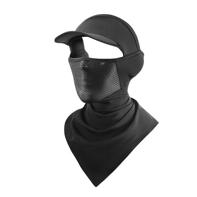 Велосипедни готини велосипедни маски с балаклава за мъже, лятна маска за лице, маншон, триъгълен шал, аксесоари