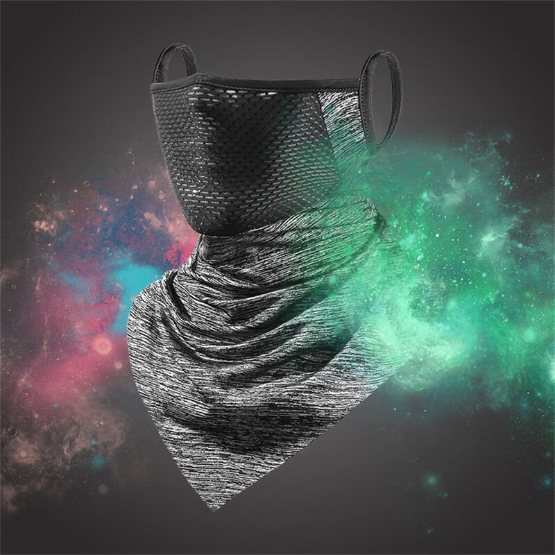 Велосипедни готини велосипедни маски с балаклава за мъже, лятна маска за лице, маншон, триъгълен шал, аксесоари