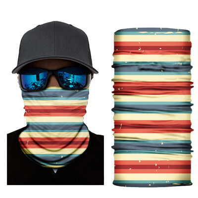 Риболовен шал Геометрия Бандана Топъл щит за врата Лице Ловна маска Спортна лента за глава на главата Мото Шапки Колоездене Велосипед