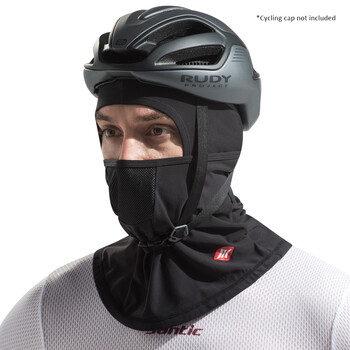 Santic Cycling Caps for Men Winter Outdoor Αντιανεμικό Εξοπλισμός ποδηλάτου Extended Neck Protection Thermal Fleece Αθλητικές μάσκες προσώπου