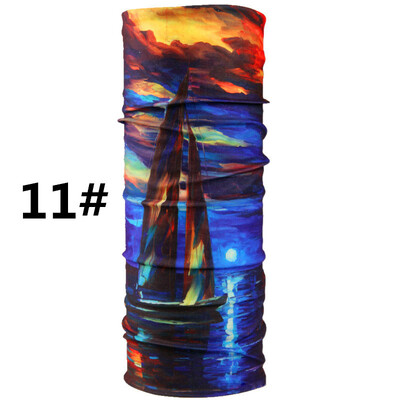 Мултифункционален риболов, бягане, колоездене, бандана за жени, мъже, шал за глава, балаклава, маска за лице за спорт на открито, женски мъжки гети за врата