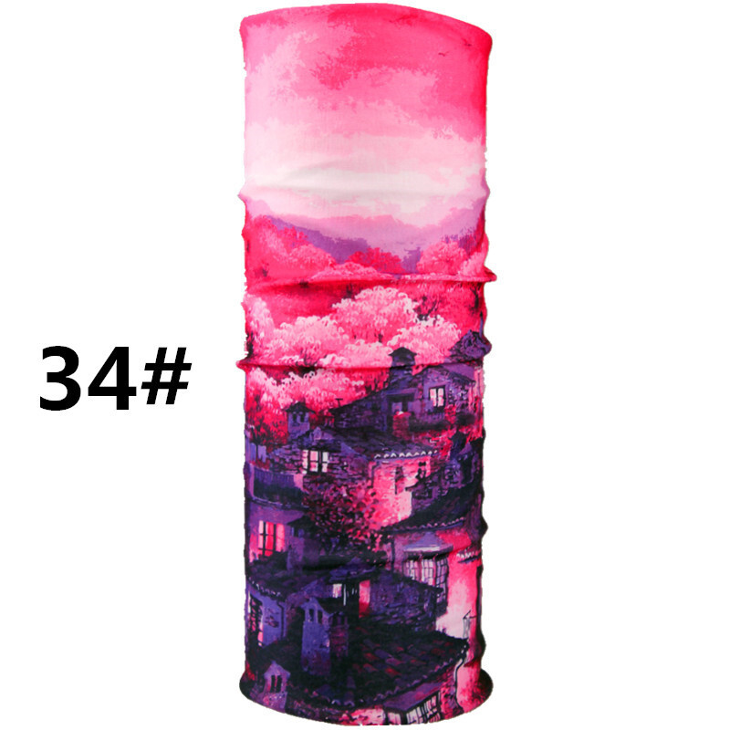 Мултифункционален риболов, бягане, колоездене, бандана за жени, мъже, шал за глава, балаклава, маска за лице за спорт на открито, женски мъжки гети за врата