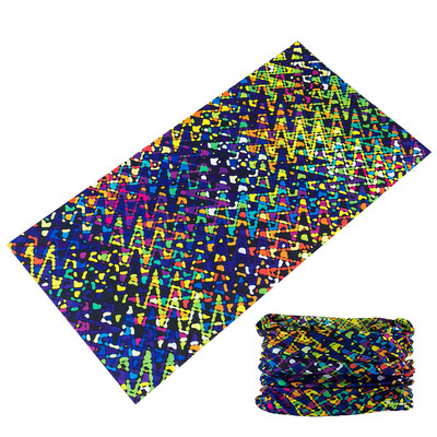 Велосипедни маски с цветни ивици за мъже, жени, лента за глава, спорт на открито, балаклава, колоездене, бандана, мото шал за врата