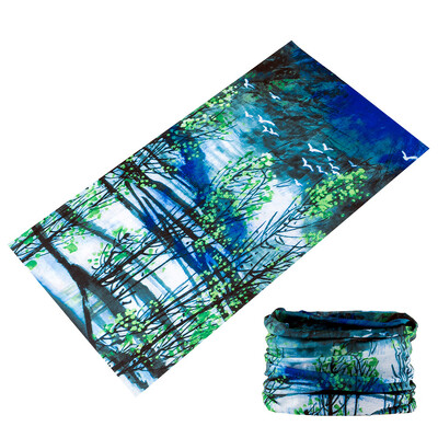 Велосипедни маски с цветни ивици за мъже, жени, лента за глава, спорт на открито, балаклава, колоездене, бандана, мото шал за врата