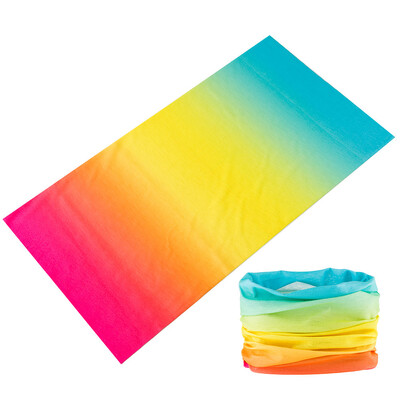 Велосипедни маски с цветни ивици за мъже, жени, лента за глава, спорт на открито, балаклава, колоездене, бандана, мото шал за врата