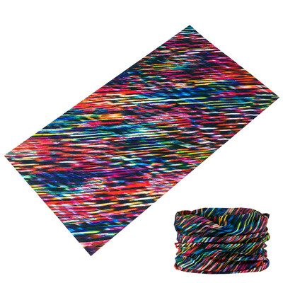 Велосипедни маски с цветни ивици за мъже, жени, лента за глава, спорт на открито, балаклава, колоездене, бандана, мото шал за врата