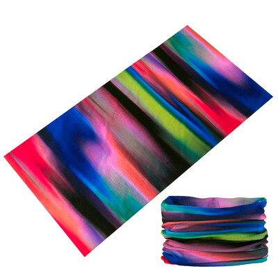 Велосипедни маски с цветни ивици за мъже, жени, лента за глава, спорт на открито, балаклава, колоездене, бандана, мото шал за врата