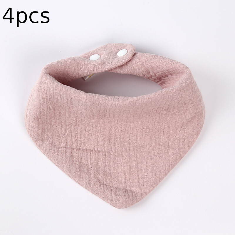 Трансгранични бебешки слюнчени салфетки, лигавници от чиста памучна марля, бебешки консумативи, деца, новородени и малки деца, супер меки триъгълни кърпи