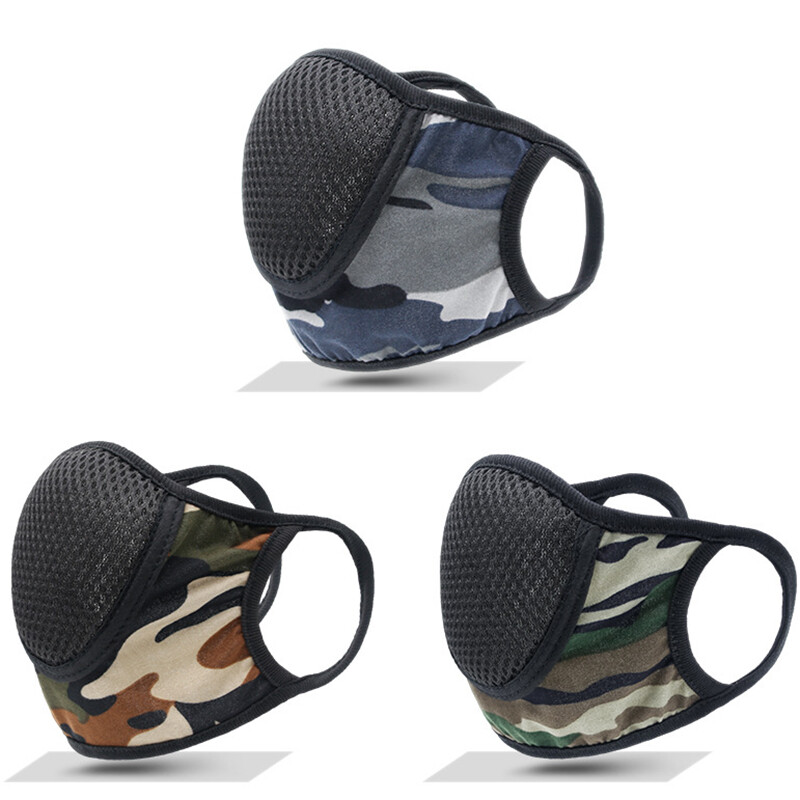 Спортна маска за лице против смог Спортна маска за лице с филтър Активен въглен против замърсяване Дишаща маска за бягане Колоездене Многократна употреба