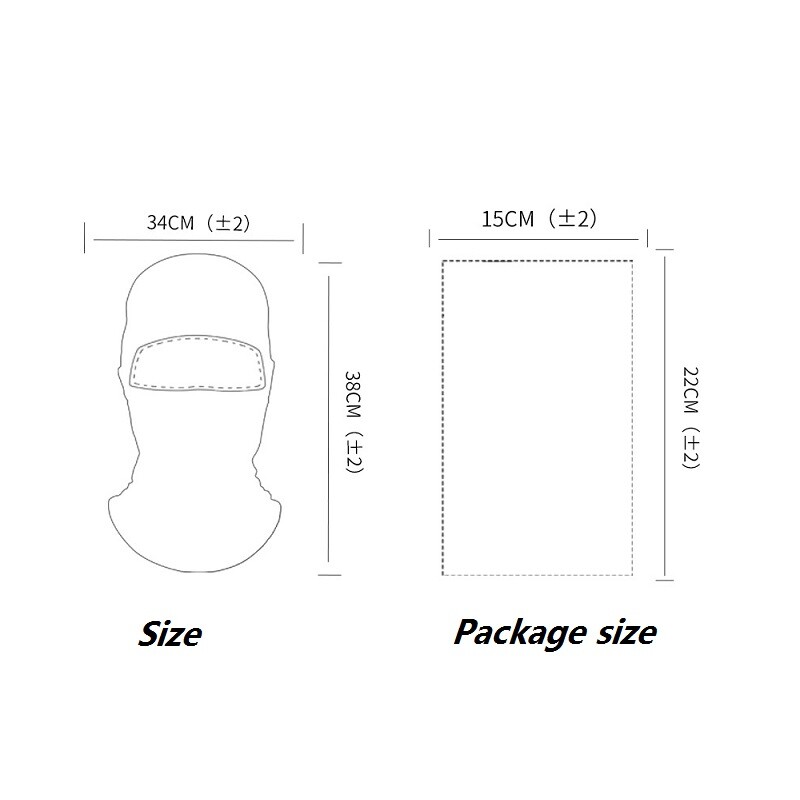 Гореща продавана лятна модна покривка за лице Балаклава Ветроустойчива дишаща балаклава за цялото лице за мотоциклетни ски