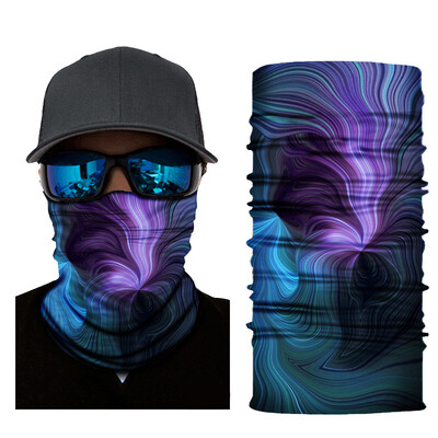 Divat Bandanas Férfi Női Fejpántok Szabadtéri Sport Balaclava Motoros Arcmaszk Nyári Nyak Fej Sál Nyak Napernyő Horgászat