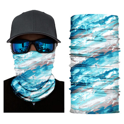 Divat Bandanas Férfi Női Fejpántok Szabadtéri Sport Balaclava Motoros Arcmaszk Nyári Nyak Fej Sál Nyak Napernyő Horgászat