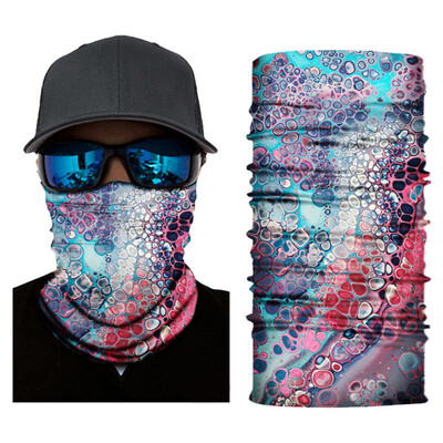 Divat Bandanas Férfi Női Fejpántok Szabadtéri Sport Balaclava Motoros Arcmaszk Nyári Nyak Fej Sál Nyak Napernyő Horgászat