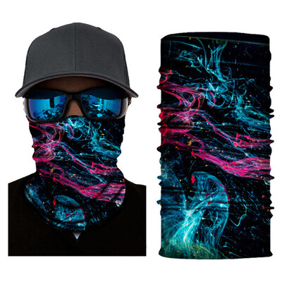 Divat Bandanas Férfi Női Fejpántok Szabadtéri Sport Balaclava Motoros Arcmaszk Nyári Nyak Fej Sál Nyak Napernyő Horgászat