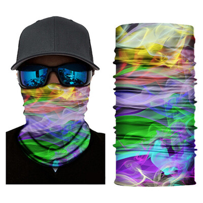 Divat Bandanas Férfi Női Fejpántok Szabadtéri Sport Balaclava Motoros Arcmaszk Nyári Nyak Fej Sál Nyak Napernyő Horgászat