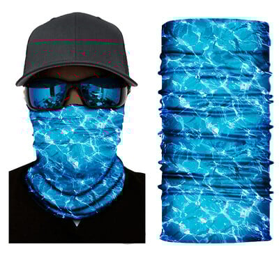 Divat Bandanas Férfi Női Fejpántok Szabadtéri Sport Balaclava Motoros Arcmaszk Nyári Nyak Fej Sál Nyak Napernyő Horgászat
