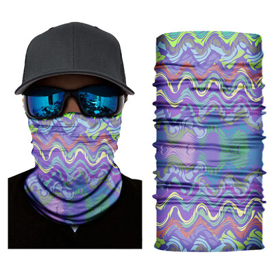 Divat Bandanas Férfi Női Fejpántok Szabadtéri Sport Balaclava Motoros Arcmaszk Nyári Nyak Fej Sál Nyak Napernyő Horgászat