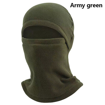 Есен Зима Топло покривало за глава Една маска Деколте Спортна шапка Топла ветроустойчива ски шапка Шейкър Руно