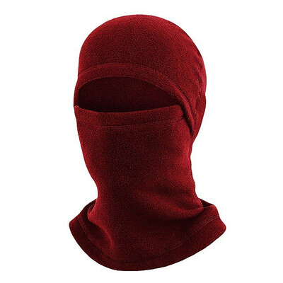 Есен Зима Топло покривало за глава Една маска Деколте Спортна шапка Топла ветроустойчива ски шапка Шейкър Руно