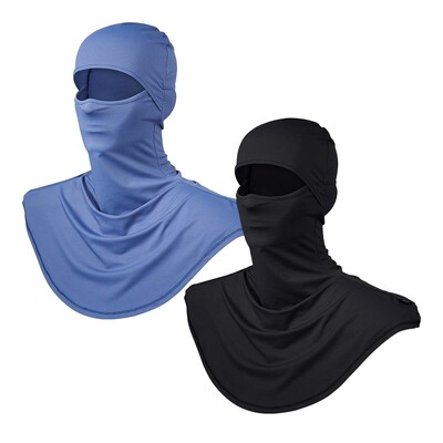 1/2 vnt. Balaclava viso veido kaukė vasarai, apsauganti nuo saulės Kvėpuojantys ilgo kaklo apdangalai vyrams Moterims, važiuojančioms dviračiu, žvejybai lauke